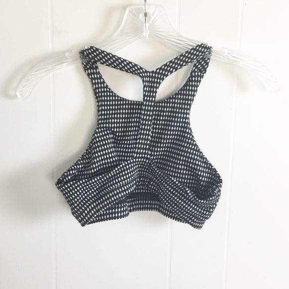 Strut This Sports Bra Size Small Black & White - Picture 2 of 2